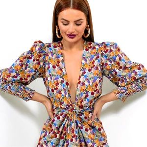 DLSB Multicolour Wrap Dress